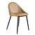 Modern Dallas Side Chair: Sleek, Stylish, & Comfortable 3D model small image 1