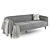 Luxury Velvet Sofa: Everly Elegance 3D model small image 2