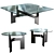 Unique Design Minotti Coffee Table 3D model small image 1