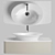 Jacod Delafon Presquile - Elegant Top-mounted Sink 3D model small image 1