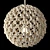 Modern Small Rope Pendant 3D model small image 2