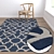 Versatile High-Quality Carpet Set 3D model small image 5