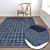 Versatile High-Quality Carpets Set 3D model small image 5