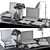 Stylish Office Essentials Set 3D model small image 5