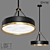 Industrial Pendant Lamp - LoftDesigne 1012 3D model small image 1