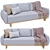 Refill Sofa Grunnarp - Upgrade Your Ikea Furniture 3D model small image 2