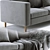 Scandinavian Style BoConcept Indivi Sofa 3D model small image 2