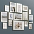 Calm Breeze Interior Frame Set 3D model small image 3