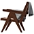 Elevate Your Space: Pierre Jeanneret Easy Chair 3D model small image 4