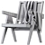 Elevate Your Space: Pierre Jeanneret Easy Chair 3D model small image 5