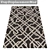 Luxury Texture Carpets Set 3D model small image 3