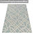 Luxury Texture Carpets Set 3D model small image 4