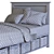 IKEA Bed with Drawers - stylish and practical 3D model small image 5