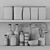 Modern Kitchen Set 3D model small image 3