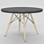 Modern Dining Table Set 3D model small image 2