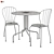  Stylish Outdoor Dining Set 3D model small image 2