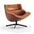 Elevate Your Lounge with Asko Low by Erik Joergensen 3D model small image 1