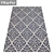 High-Quality Carpet Set: 3D Textured Rugs 3D model small image 2