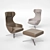 Elegance and Comfort Combined: Grand Repos Chair 3D model small image 1