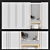 Modern Hallway Wardrobe 3D model small image 1