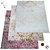 Elegant Heritage Carpet Collection 3D model small image 1