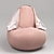 Eared Chair Bag 3D model small image 1