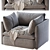 Cozy Haven Armchair 3D model small image 5