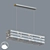 Sleek L1280 Chandelier Shimmers 3D model small image 3