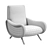 Title: Elegant Cassina Lady Chair 3D model small image 4