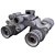 Sleek Night Vision Goggles 3D model small image 5