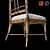 Tropical Sands Rattan Chair 3D model small image 4