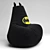 Batman Armchair Bag: Comfort and Style On-the-Go 3D model small image 2