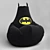 Batman Armchair Bag: Comfort and Style On-the-Go 3D model small image 6