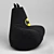 Batman Armchair Bag: Comfort and Style On-the-Go 3D model small image 8