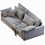 Harmony 82" Standard Sofa 3D model small image 5