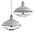 Modern Loft House Pendant Light 3D model small image 2