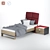 Modern Childroom Furniture Set 3D model small image 12