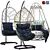 Elevate-Your-Space Hanging Chair 3D model small image 10