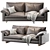 Harmony 82" Sofa: Elegant and Comfortable 3D model small image 2