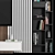 Modular TV Wall Unit 3D model small image 3