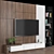 Modular TV Wall Unit 3D model small image 4