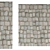 Rustic Cobblestone Flooring 3D model small image 1