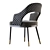 Premium Wooden Ergonomic Chair - High Quality & Soft Stainless Steel 3D model small image 2