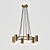 Luxury 6-Lamp Unity Chandelier 3D model small image 1