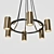 Luxury 6-Lamp Unity Chandelier 3D model small image 2