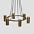 Luxury 6-Lamp Unity Chandelier 3D model small image 3