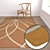 Luxury Carpets Set 3D model small image 5