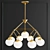 Orion 30-Inch Nine-Light Chandelier - Majestic Illumination at its Finest 3D model small image 2