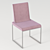 Minimalist Velvet Chair: Hemingway by Casadesus 3D model small image 3