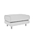 Italian-inspired Ottoman by OGO 3D model small image 2